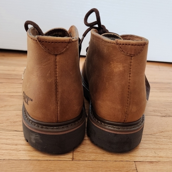 GAT Genuine Leather Upper | Cambrelle Lining Youth Work Boots US 4/ Euro 37 - Picture 4 of 9